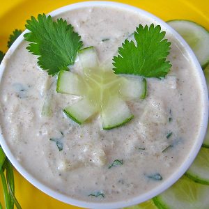 Cucumber-raita