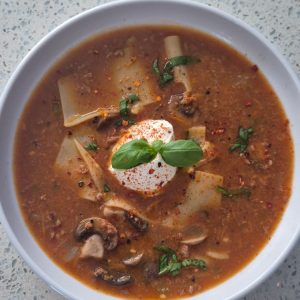 Lasangne soup