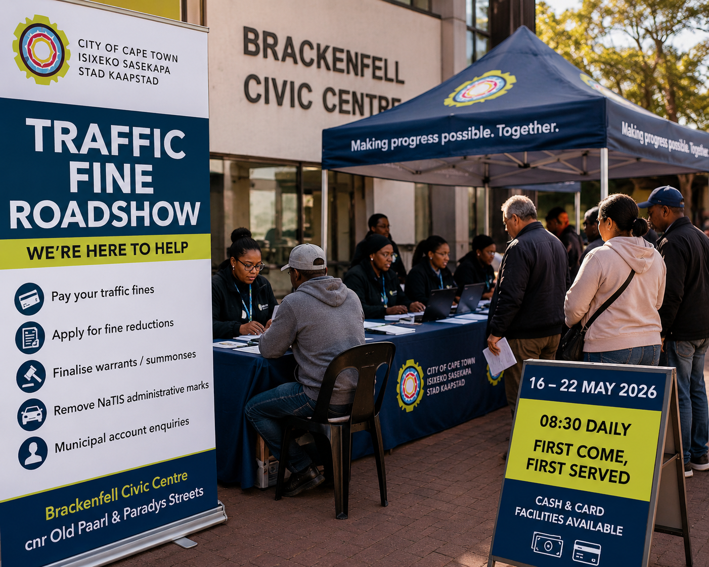 City’s Traffic Fine Roadshow Rolls Into Brackenfell