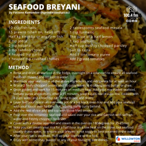 Recipe: Farzana Kumandan @Sprinklesandspicect