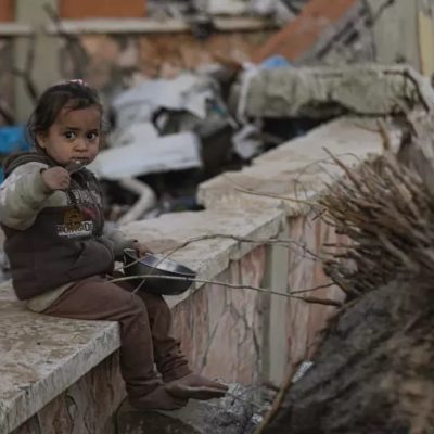 2 year old Alma in Al-Rimal - Gaza City