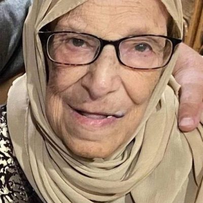 94-year-old Palestinian woman