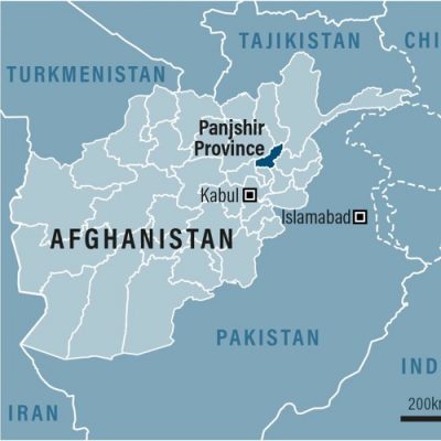 Afghanistan Map-Panjshir