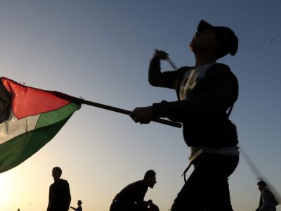 ISRAEL-PALESTINIANS-PROTESTS-FLAG- IEMed