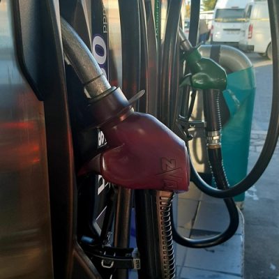 Petrol pump fuel