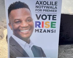 Premier Candidate Axolile Notywala