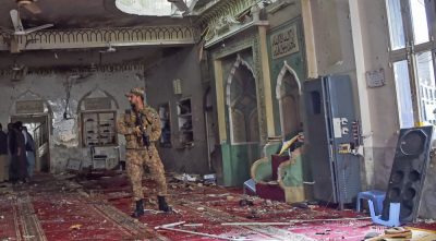 Peshawar Mosque Bombing 4-03-22